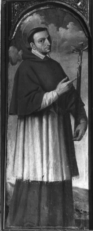 San Carlo Borromeo (dipinto) - ambito laziale (fine sec. XVII)