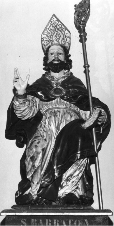 San Barbato (statua) - ambito Italia meridionale (seconda metà sec. XVIII)