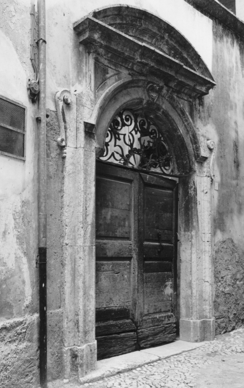 mostra di portale - ambito laziale (sec. XVIII)