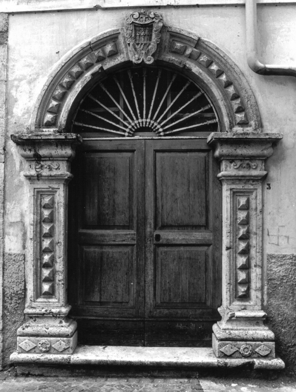 mostra di portale - ambito laziale (sec. XVIII)