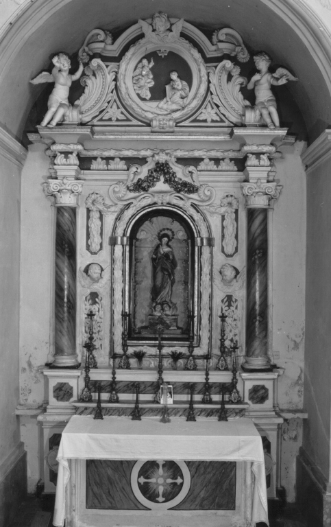 altare - ambito laziale (sec. XVIII)