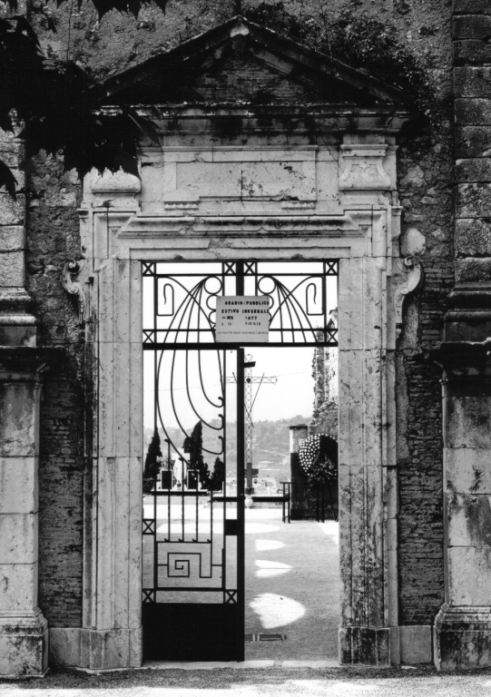 mostra di portale - ambito laziale (sec. XVIII)