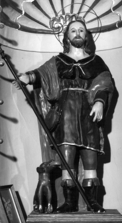 San Rocco (statua) - ambito laziale (sec. XIX)