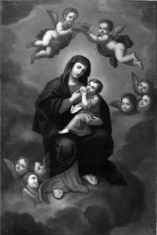 Madonna del Latte (dipinto) - ambito campano (sec. XIX)