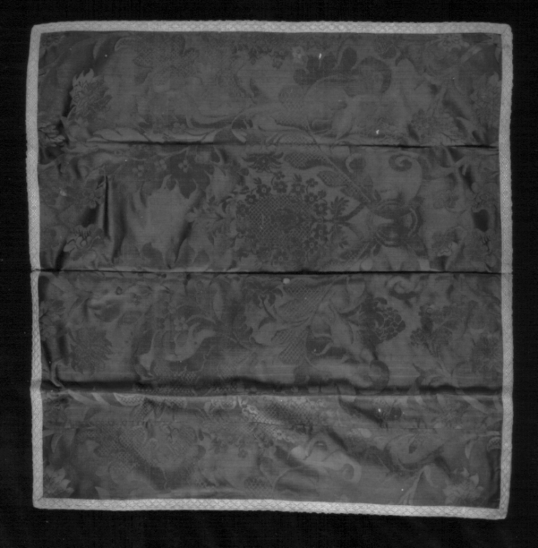 velo di calice - manifattura laziale, manifattura campana (sec. XIX)