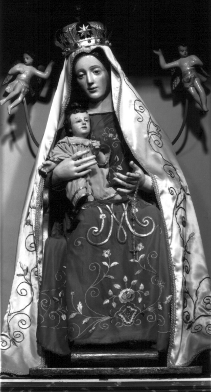 Madonna delle Chiaie, Madonna del Rosario (statua) - ambito campano (sec. XIX)