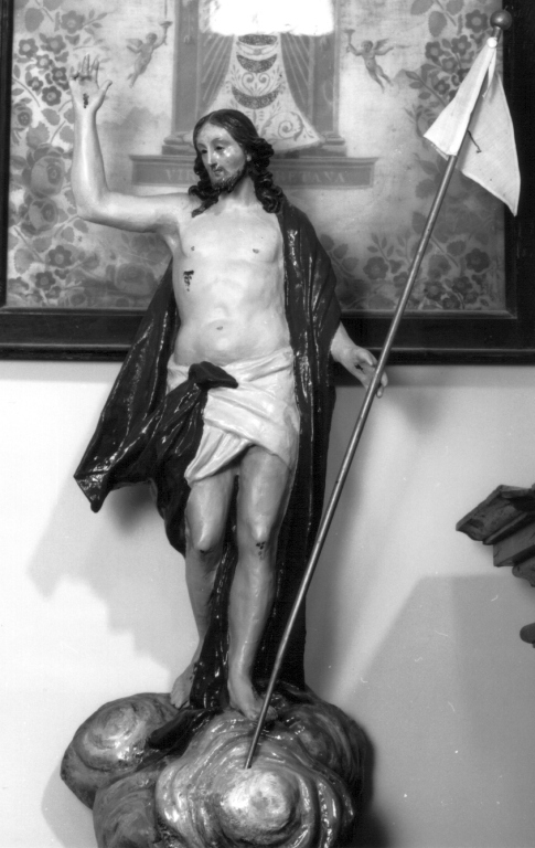Cristo risorto (statua) - ambito napoletano (sec. XIX)