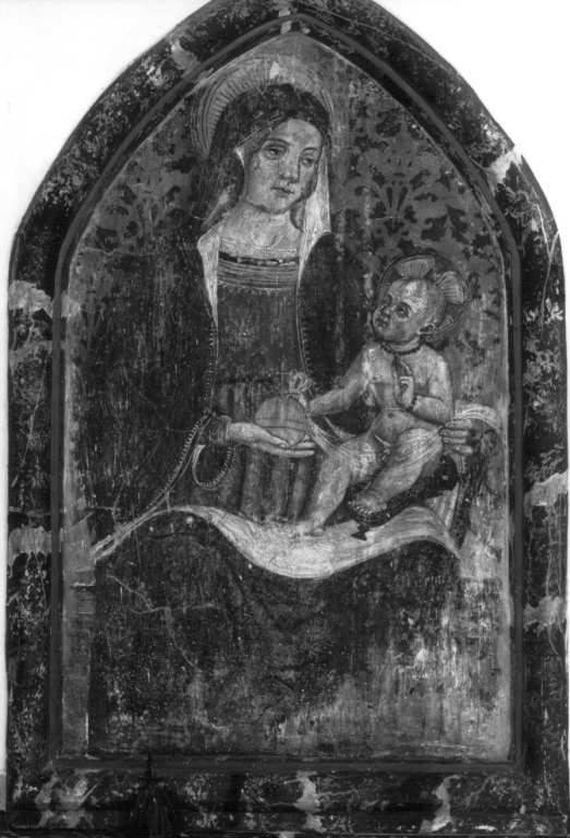 Madonna con Bambino (dipinto) - ambito Italia centrale (secc. XV/ XVI)