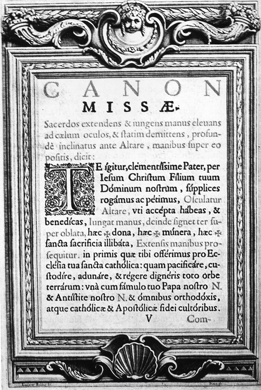 cornice per frontespizio (stampa) di Baldi Lazzaro, Picart Etienne (sec. XVII)