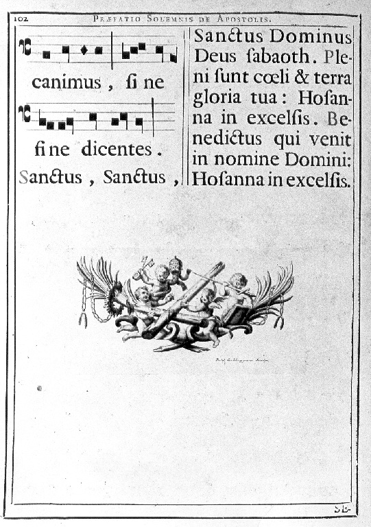 putti (stampa) di Gabbuggiani Baldassarre (sec. XVIII)