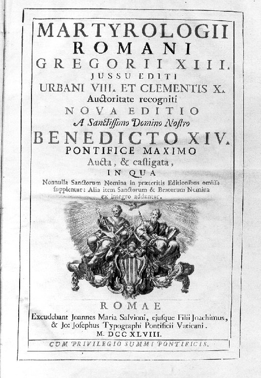 Santi Pietro e Paolo (stampa) - ambito romano (sec. XVIII)