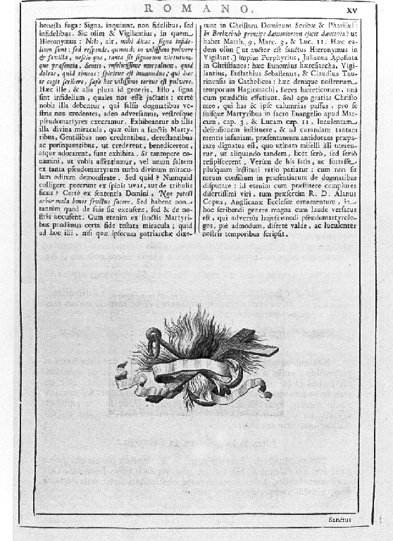 croce (stampa) - ambito romano (sec. XVIII)