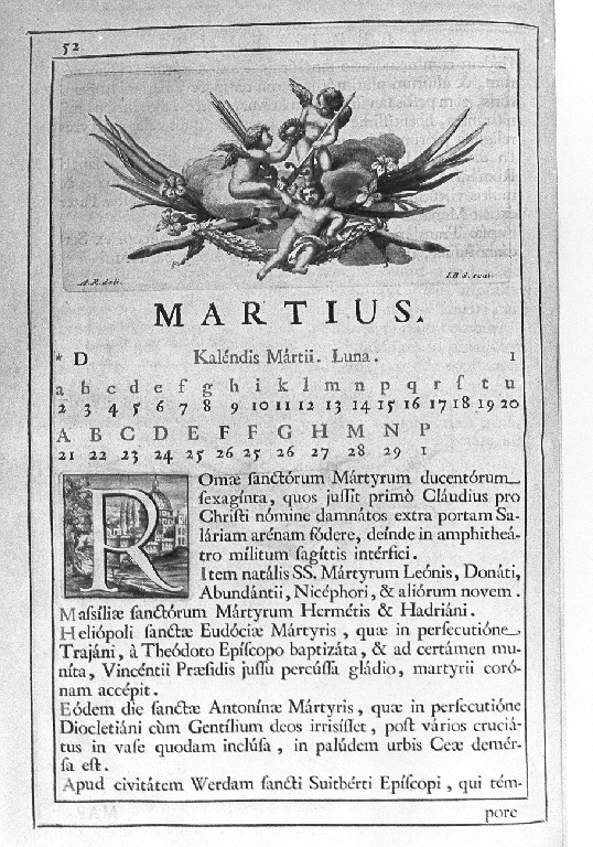 angeli (stampa) - ambito romano (sec. XVIII)