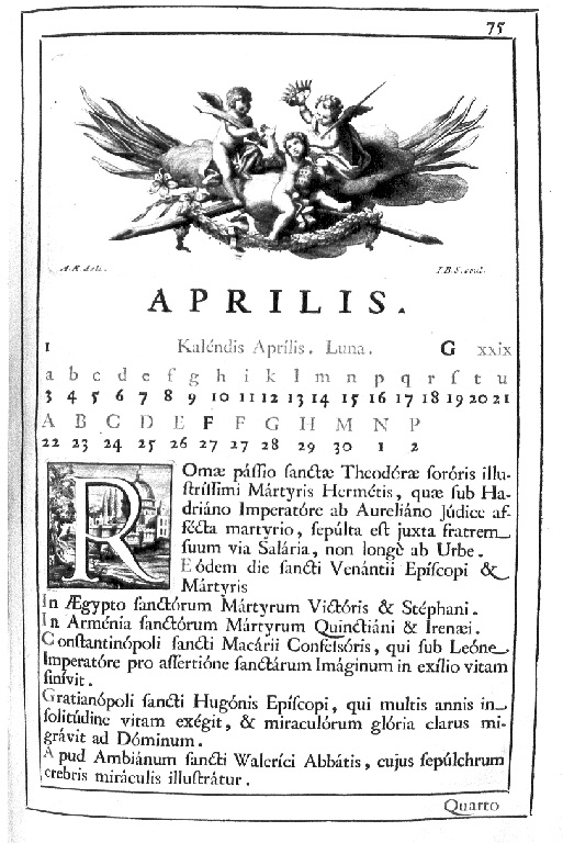 angeli (stampa) - ambito romano (sec. XVIII)