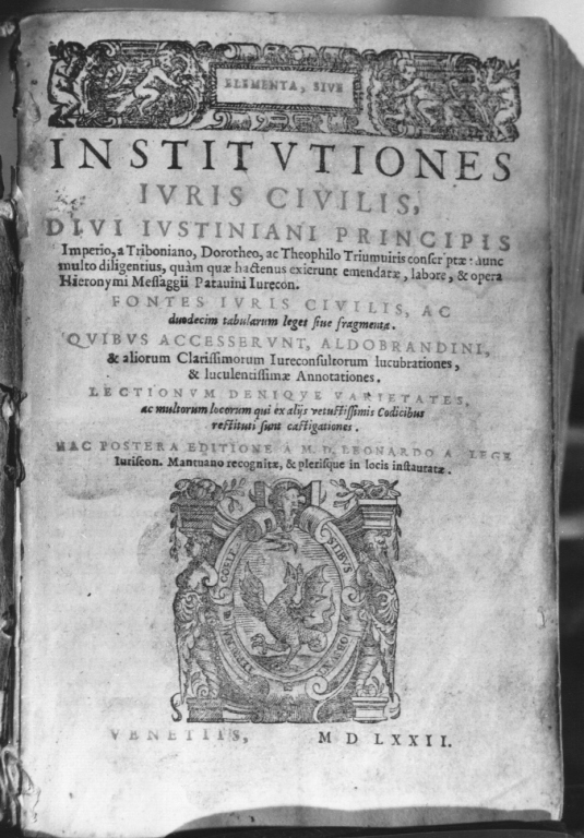 emblema (stampa) - ambito veneziano (sec. XVI)