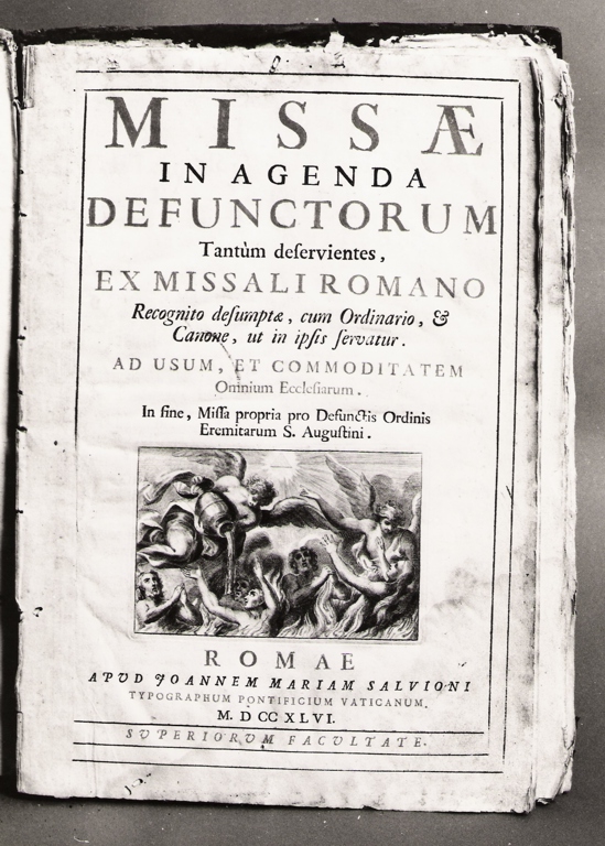 purgatorio (stampa) - ambito italiano (sec. XVIII)