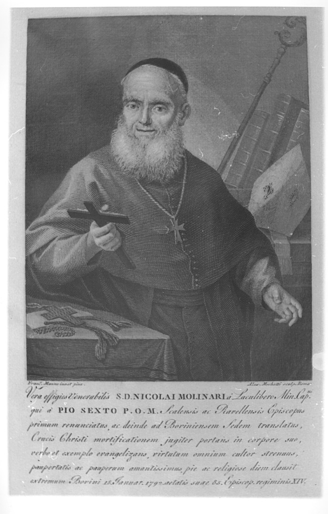 San Nicola Molinari (stampa) di Mochetti Alessandro (inizio sec. XIX)