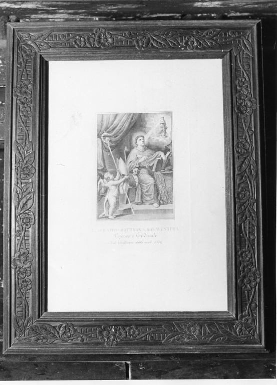 San Bonaventura (stampa) - ambito laziale (sec. XIX)