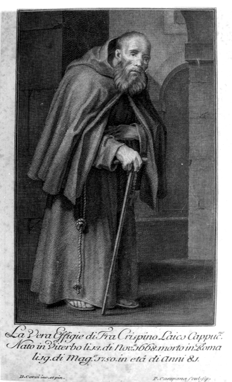 San Crispino (stampa) di Campana Pietro, Corvi Domenico (sec. XVIII)