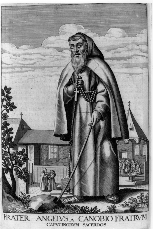frate Angelo da Canobio (stampa) di Schott Johann, Loffler Johann Eckhard, Loffler Heinrich (sec. XVII)