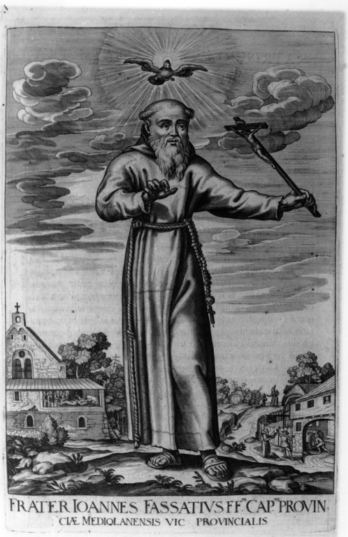 frate Giovanni Fassazio (stampa) di Schott Johann, Loffler Johann Eckhard, Loffler Heinrich (sec. XVII)
