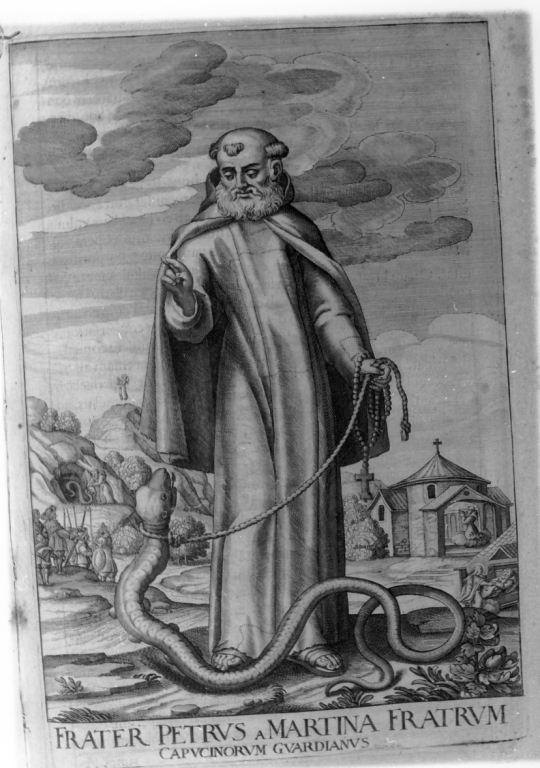 frate Pietro da Martina (stampa) di Schott Johann, Loffler Johann Eckhard, Loffler Heinrich (sec. XVII)