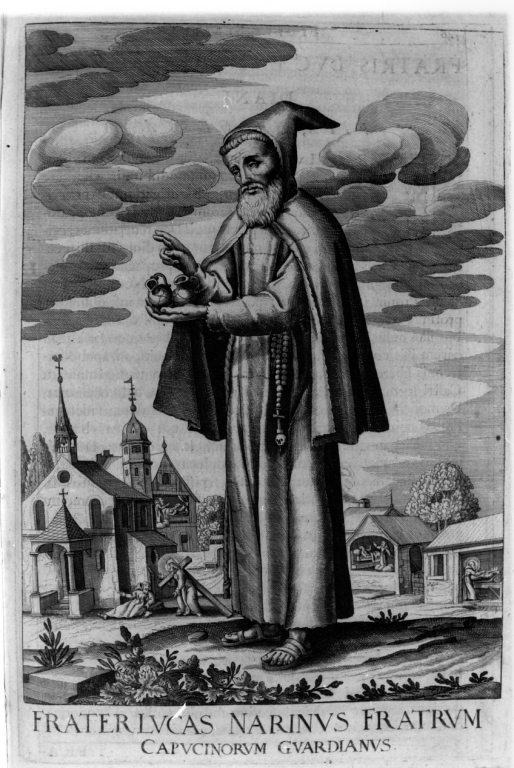 frate Luca da Naro (stampa) di Schott Johann, Loffler Johann Eckhard, Loffler Heinrich (sec. XVII)