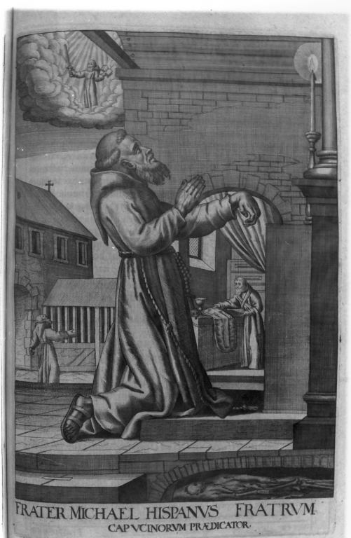 frate Michele Spagnolo (stampa) di Loffler Johann Eckhard, Loffler Heinrich, Schott Johann (sec. XVII)