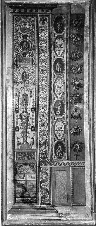 allegorie e motivi decorativi (stampa) di Ottaviani Giovanni (attribuito), Camporese Pietro il Vecchio (attribuito), Savorelli Gaetano (attribuito) (sec. XVIII)