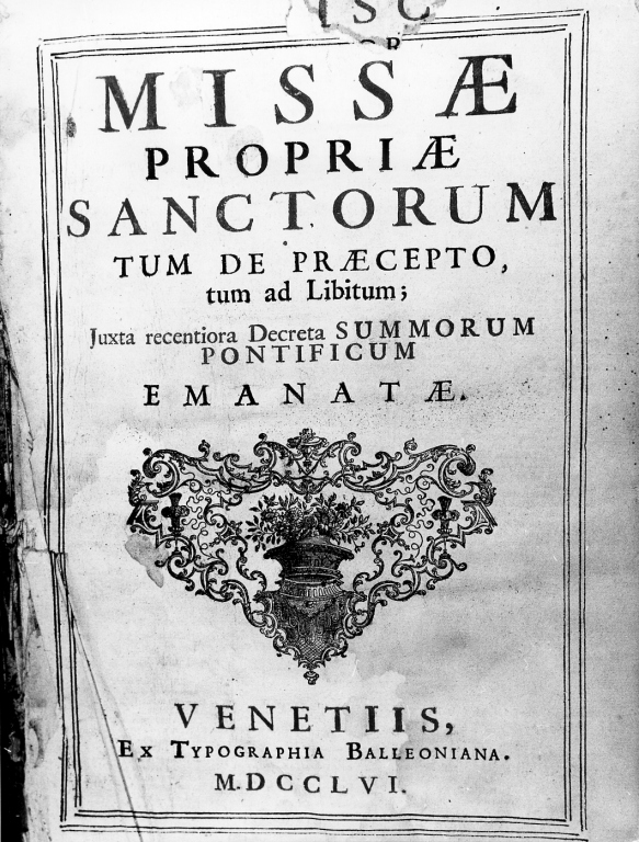 fiori (stampa) - ambito italiano (sec. XVIII)