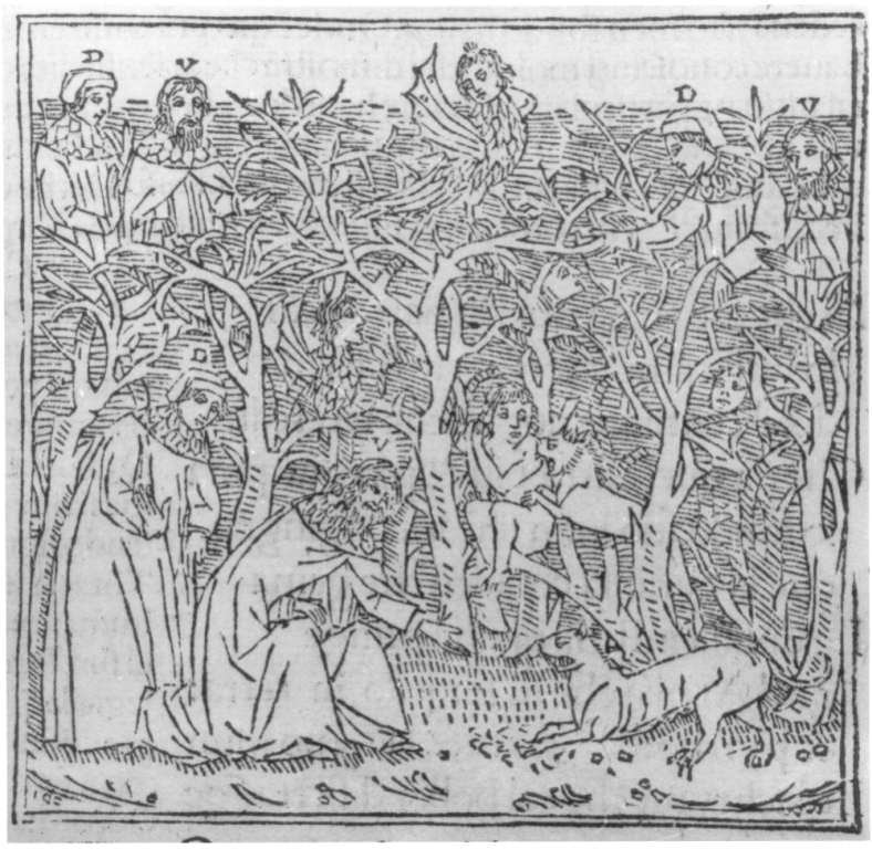 Divina Commedia, Inferno, canto XIII (stampa smarginata) - ambito italiano (sec. XV)