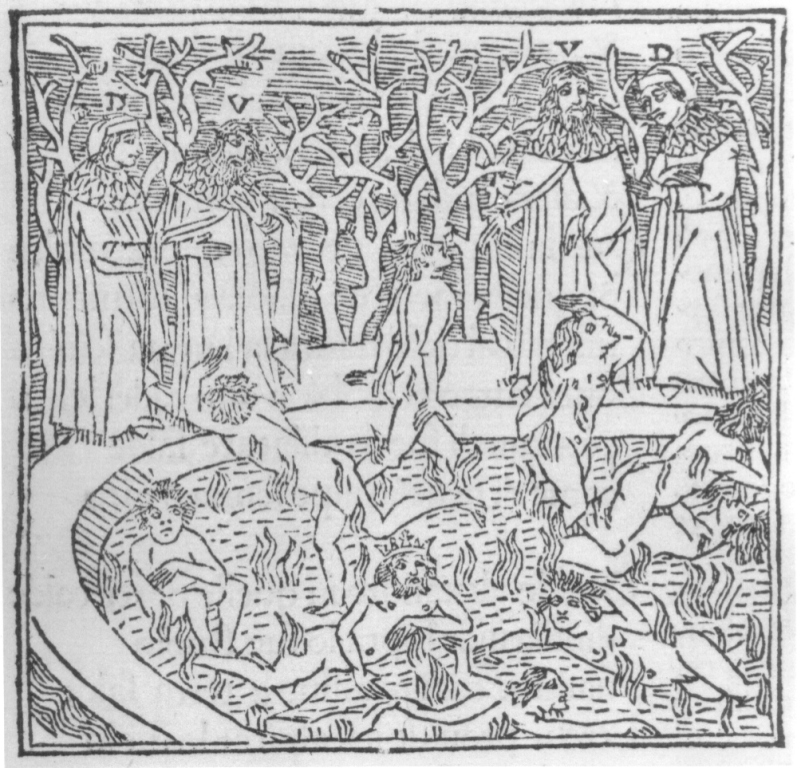 Divina Commedia, Inferno, canto XIV (stampa smarginata) - ambito italiano (sec. XV)