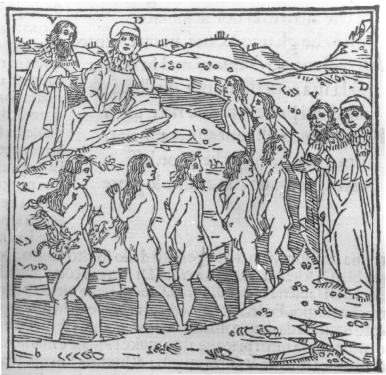 Divina Commedia, Inferno, canto XX (stampa smarginata) - ambito italiano (sec. XV)