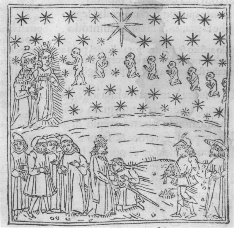 Divina Commedia, Paradiso, canto XV (stampa smarginata) - ambito italiano (sec. XV)