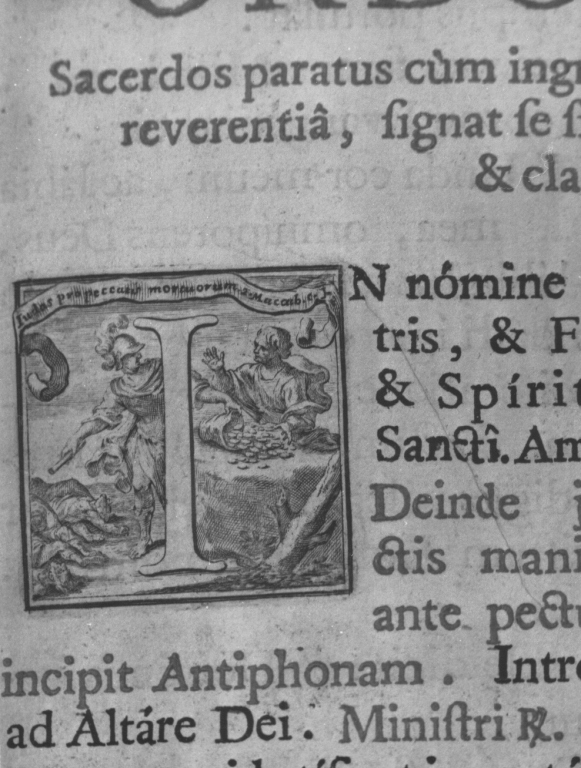 Episodio dai Libri dei Maccabei (stampa) di Van Westerhout Arnold - ambito romano (secc. XVII/ XVIII)