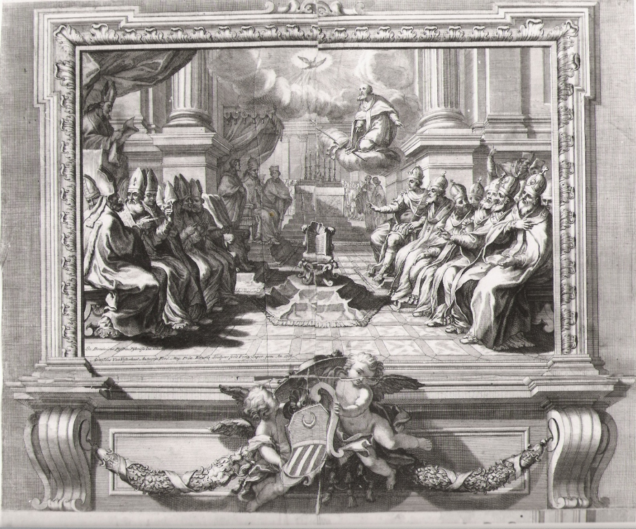 tesi, tesi (stampa smarginata) di Van Westerhout Arnold, Piastrini Giovanni Domenico (sec. XVIII)