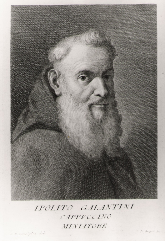 Ipolito Galantini, ritratto di Ippolito Galantini (stampa) di Campiglia Giovan Domenico, Gregori Carlo (metà sec. XVIII)