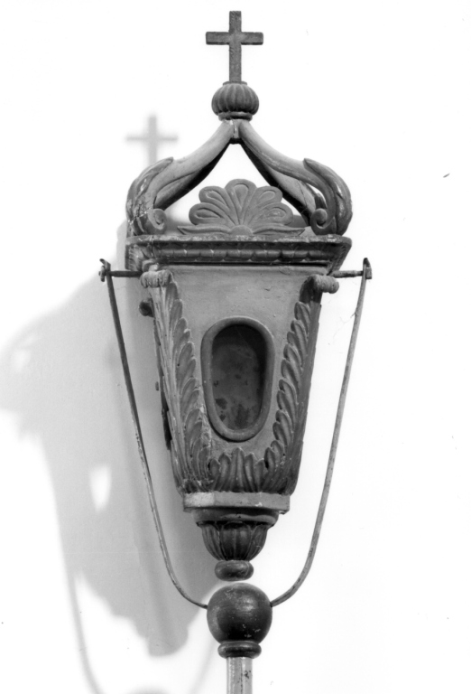 lanterna processionale, serie - produzione laziale (fine sec. XVIII)