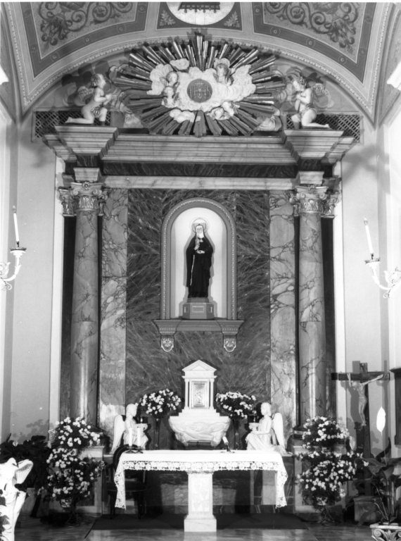 altare maggiore - ambito laziale (sec. XIX)