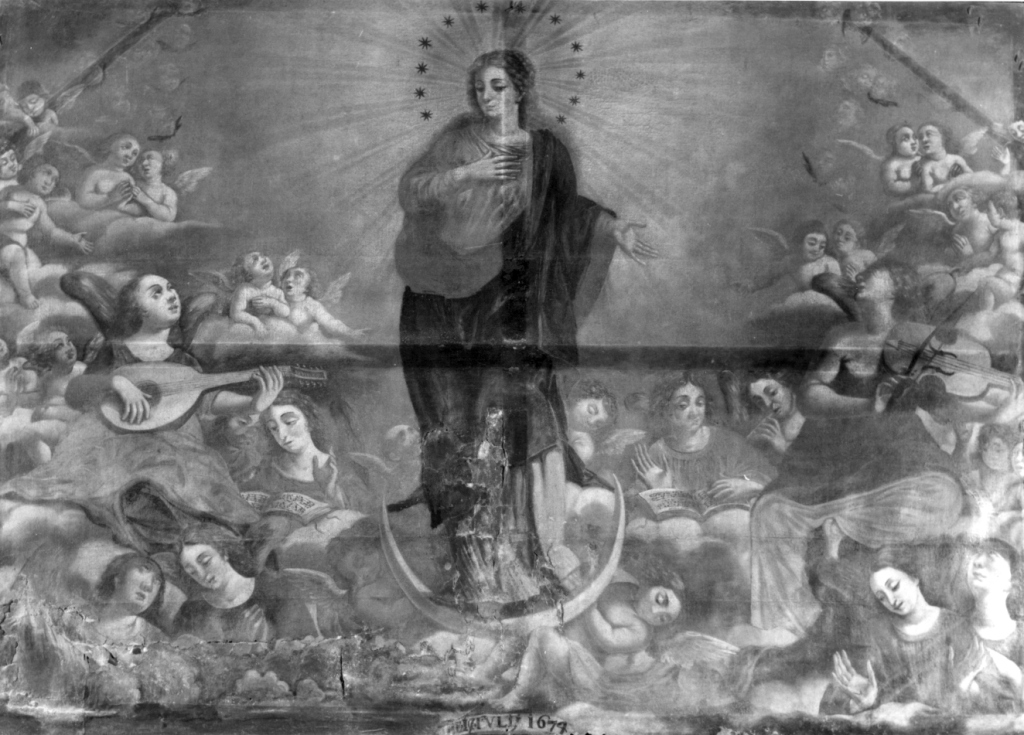 Immacolata Concezione (dipinto) - ambito viterbese (sec. XVII)