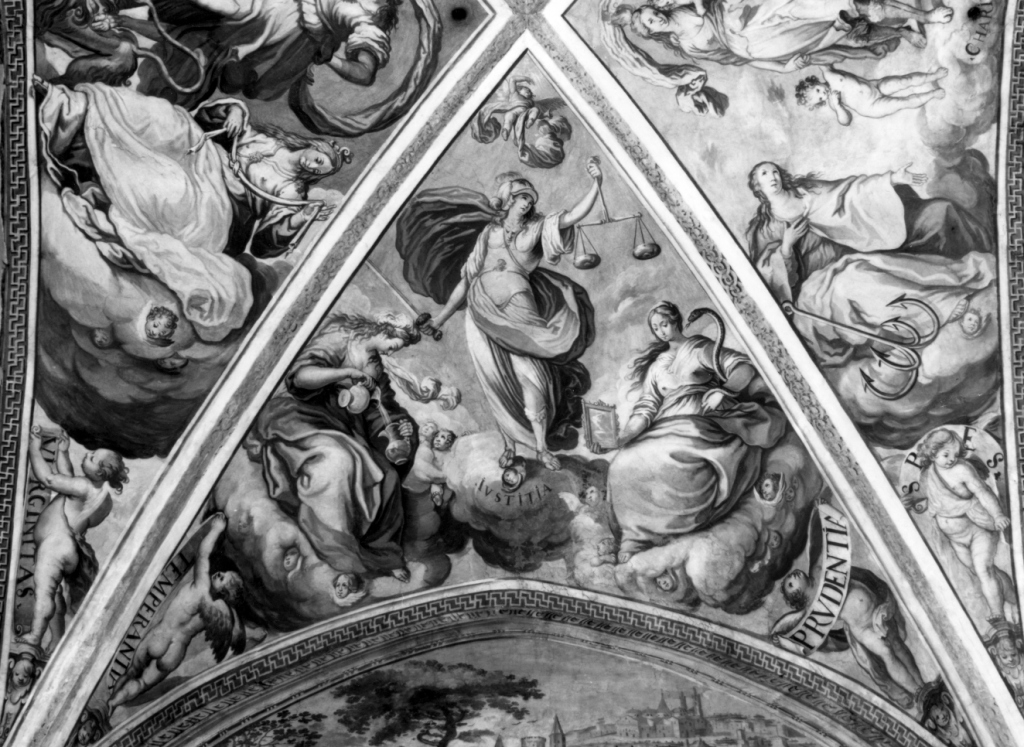 virtù (dipinto) di Nasini Francesco da Castel del Piano (sec. XVII)