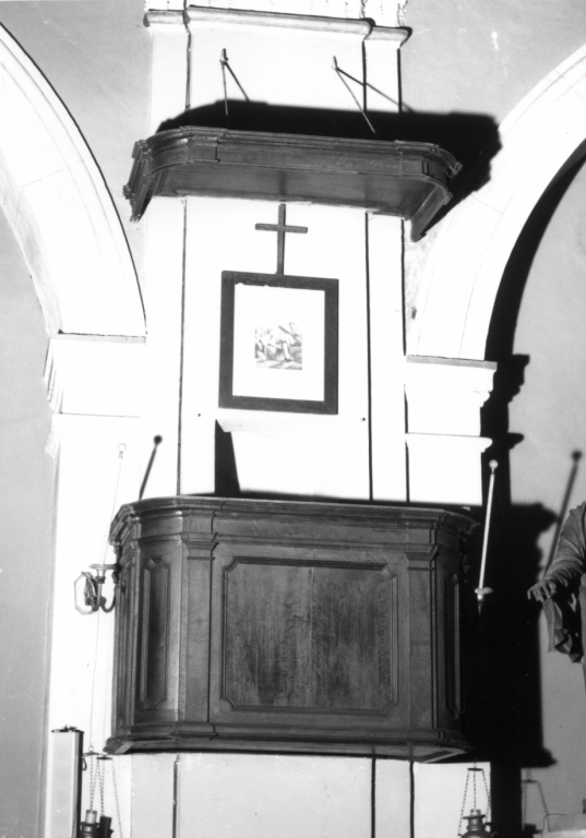 pulpito - ambito viterbese (sec. XIX)