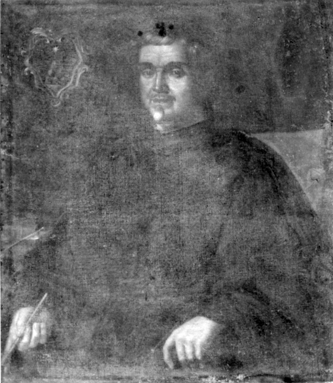 Ritratto di prelato della famiglia Cristofori (dipinto) - ambito laziale (fine sec. XVIII)