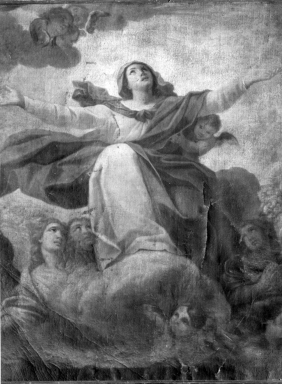 assunzione della Madonna (dipinto) - ambito laziale (sec. XVII)