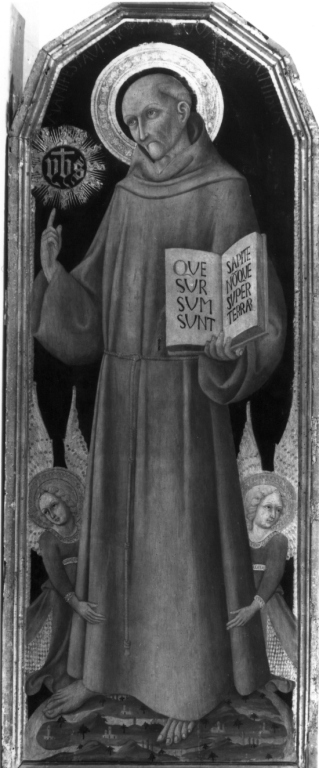 San Bernardino da Siena (dipinto) di Sano di Pietro (seconda metà sec. XV)