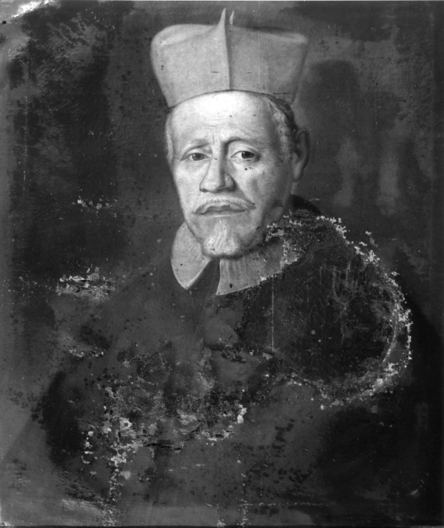 ritratto di cardinale (dipinto) - ambito laziale (fine sec. XVIII)