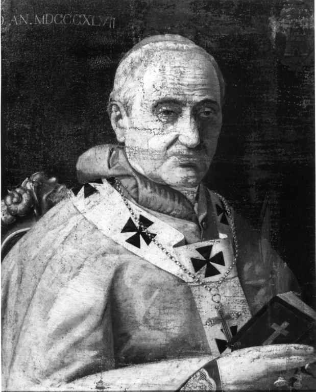 Ritratto del vescovo Salvini (dipinto) - ambito viterbese (sec. XIX)