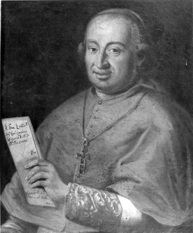 Ritratto del cardinale Corsini (dipinto) di Milione Vincenzo (sec. XVIII)