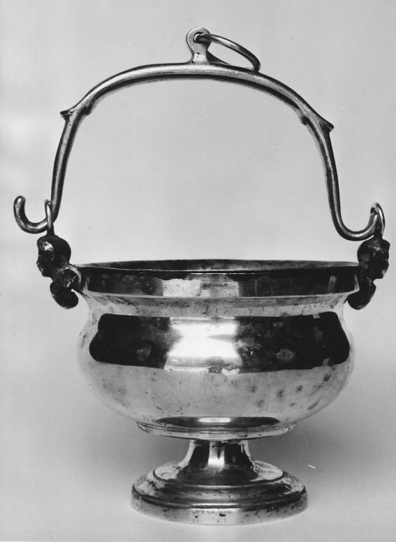 secchiello per l'acqua benedetta - ambito laziale (sec. XIX)