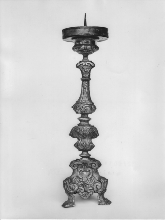candelabro - ambito laziale (fine/inizio secc. XVIII/ XIX)